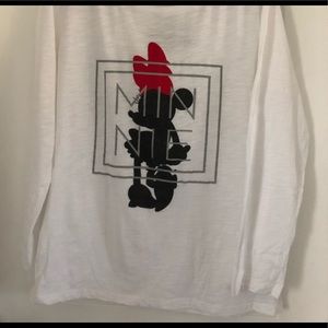 EUC Disney Minnie Mouse LS Top - L